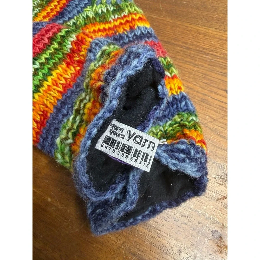 Darn Good Yarn Adult Rainbow Color Socks